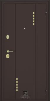Входная дверь Voldoor Модерн коричневый