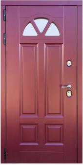 Дверь Барселона Винно-Красная снаружи