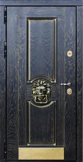Входная дверь Боярд Гранд-термо Сенатор черное золото