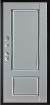 Дверь STR-Модерн (сменные панели) изнутри