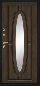 Дверь STR-12 стеклопакет+ковка изнутри